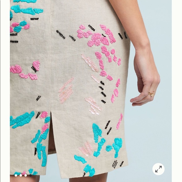 NWT Anthro x Tracy Reese Albury Pencil Skirt s4 - Picture 4 of 9